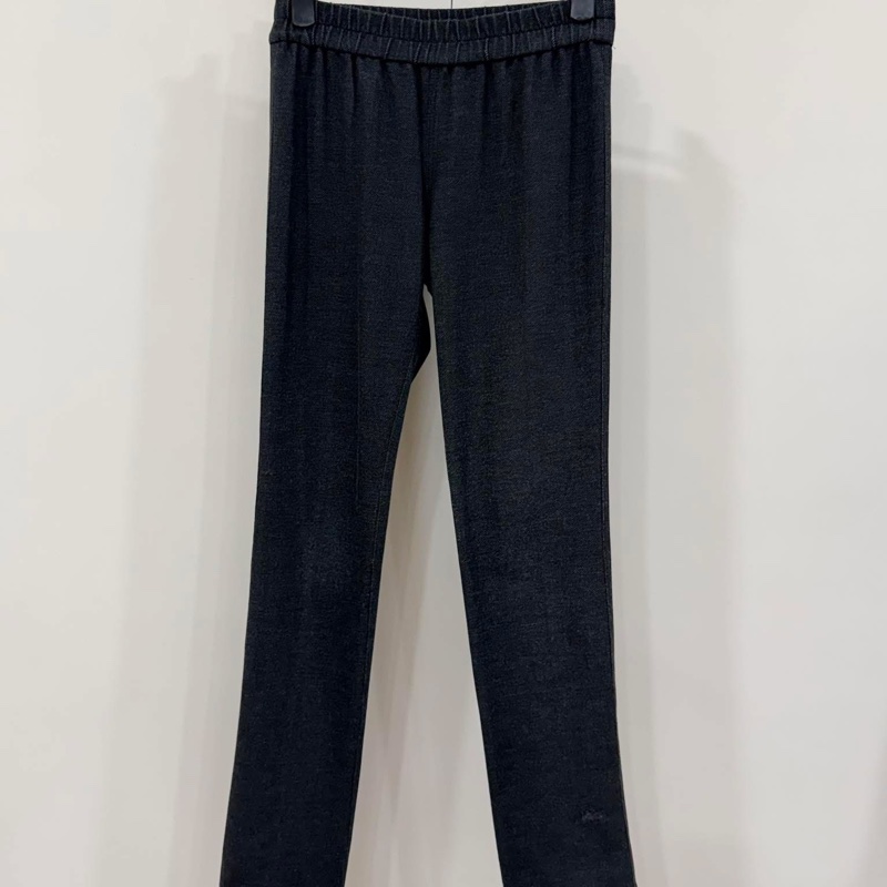 BURBERRY 藍標 刺繡戰馬彈性長褲-1