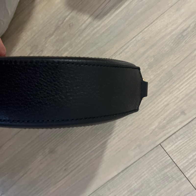 gucci 圓餅包 (稀少黑色）-9