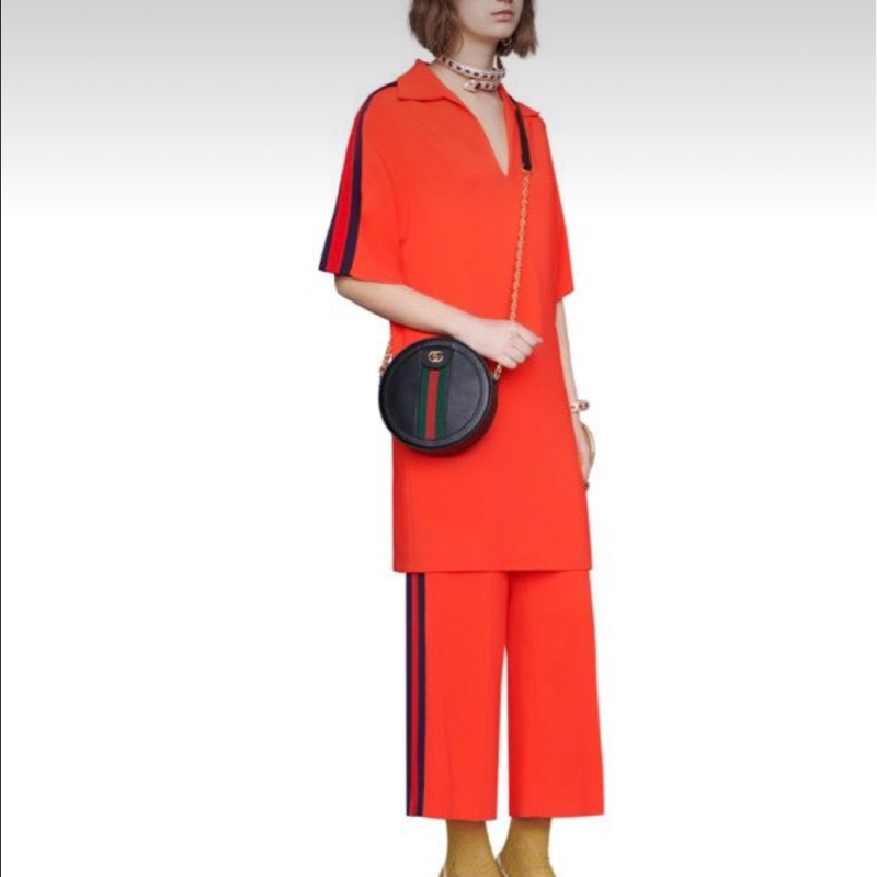 gucci 圓餅包 (稀少黑色）-18