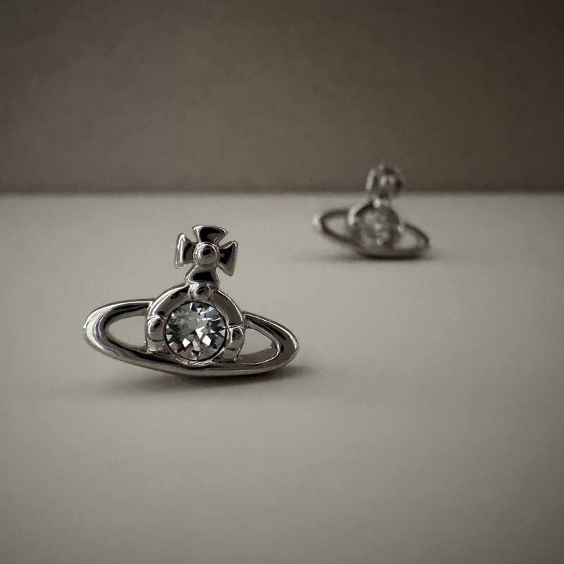 Vivienne Westwood 🪐基本款 經典土星 單鑽 Nano Solitaire-2