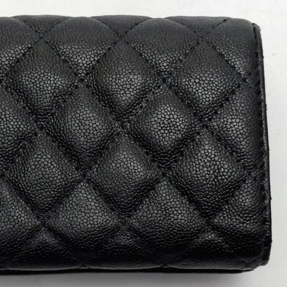 🌷Chanel boy 經典黑色短夾錢包｜經典花紋✦fufu style 精品✦ 氣質款｜皮夾.錢包-6