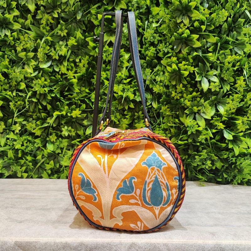 Prada Bauletto Silk Foulard Bag-2