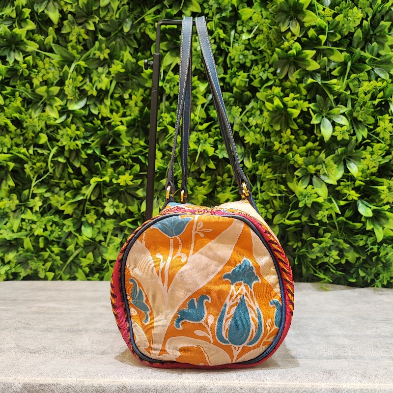 Prada Bauletto Silk Foulard Bag-3