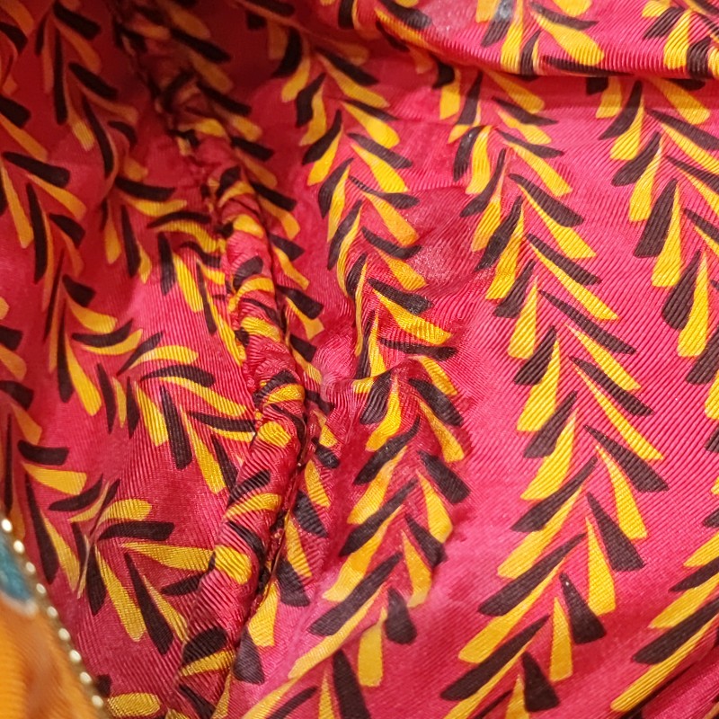 Prada Bauletto Silk Foulard Bag-19