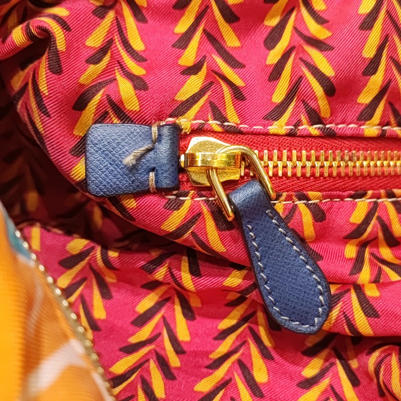 Prada Bauletto Silk Foulard Bag-20