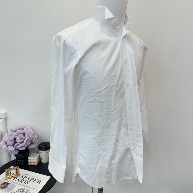 YSL 純白襯衫👔 Vintages 二手 中古-3