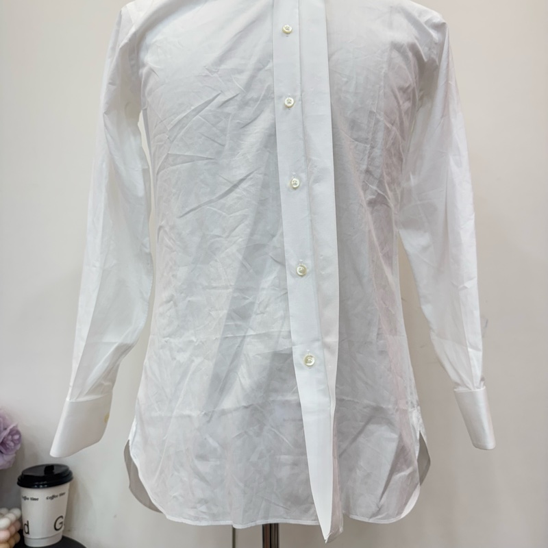 YSL 純白襯衫👔 Vintages 二手 中古-6