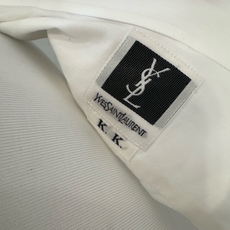 YSL 純白襯衫👔 Vintages 二手 中古-10
