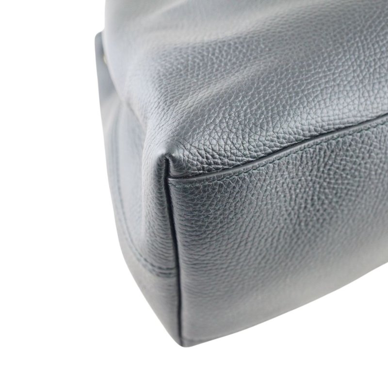 Gucci 536196 SOHO 黑色流蘇雙鍊手提包 肩背包-7