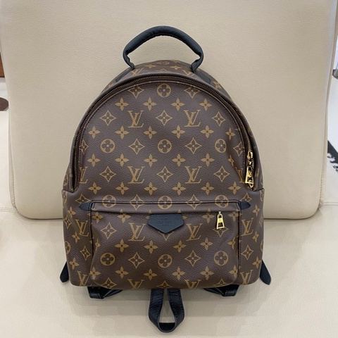 LV 老花雙肩包後背包