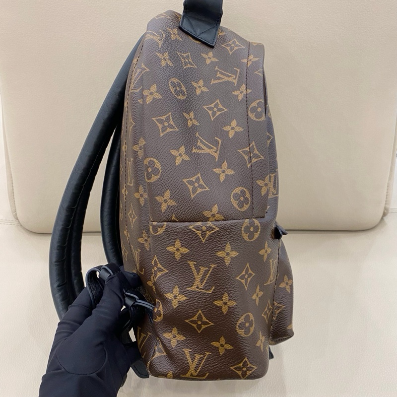 LV 老花雙肩包後背包-4