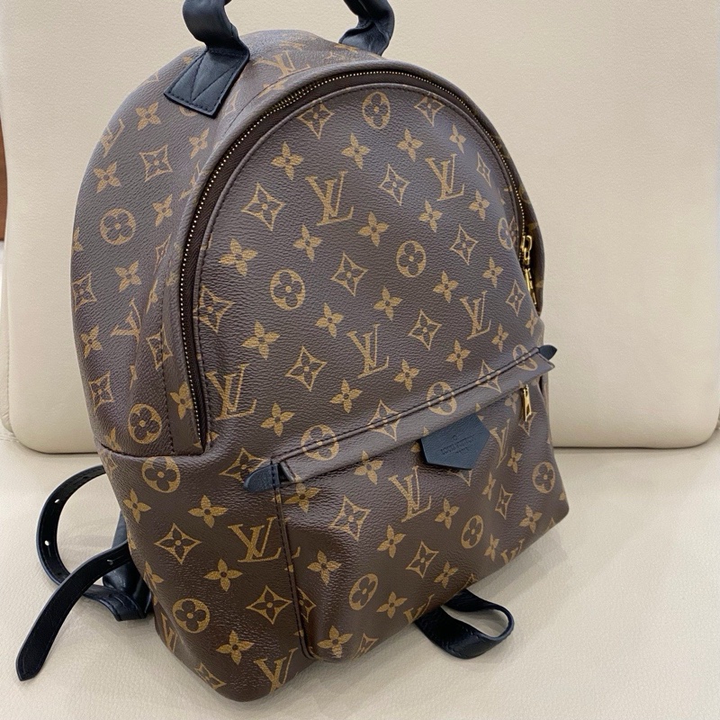 LV 老花雙肩包後背包-5