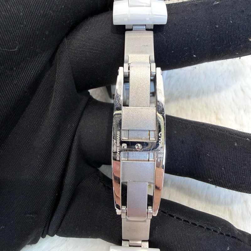 Chanel J12系列 (H4861) 石英機芯陶瓷錶帶 經典白色🤍-1