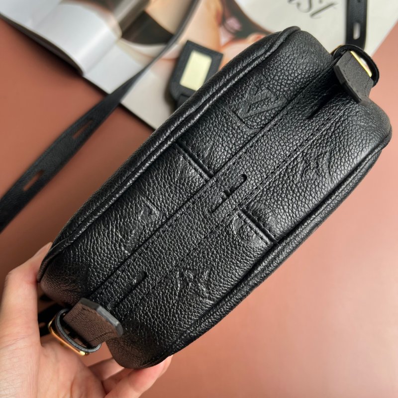 ::LOUIS VUITTON:: LVBOÎTE CHAPEAU SOUPLE 黑色圓餅包 斜背包 側背包 帽盒包-3