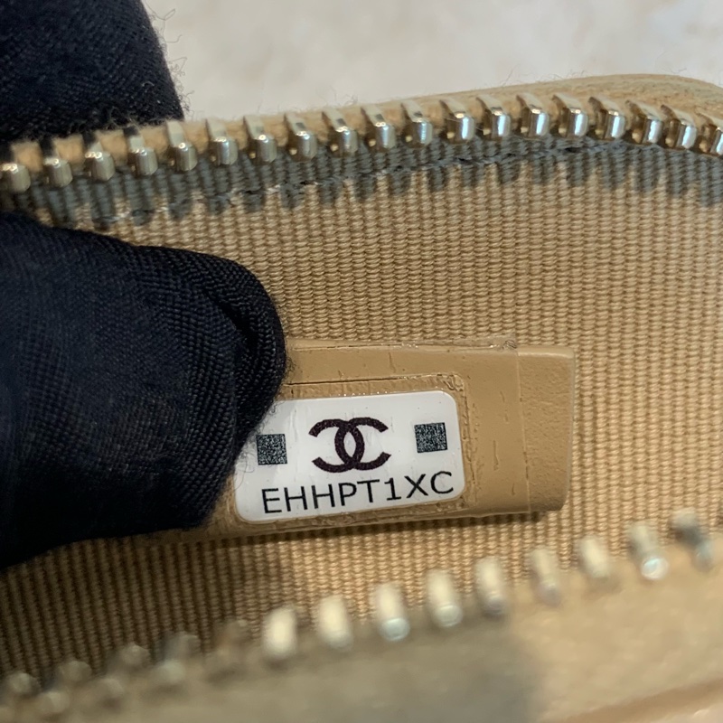 Chanel 19c奶茶色系銀包🤎-4