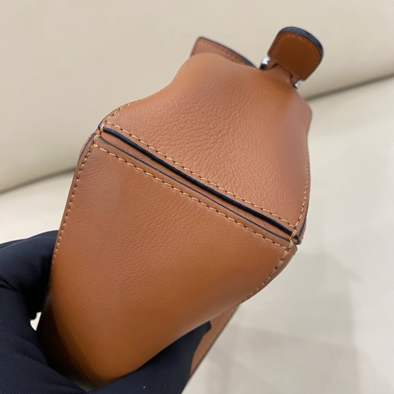 LOEWE羅意威 Puzzle mini 幾何包 棕色-5
