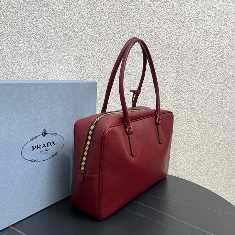 普拉達/Prada 保齡球單肩包-3