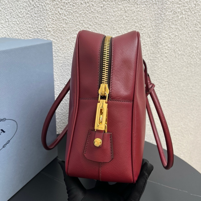 普拉達/Prada 保齡球單肩包-5