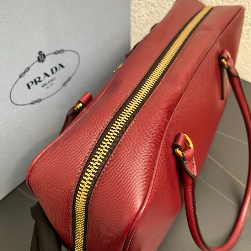 普拉達/Prada 保齡球單肩包-7