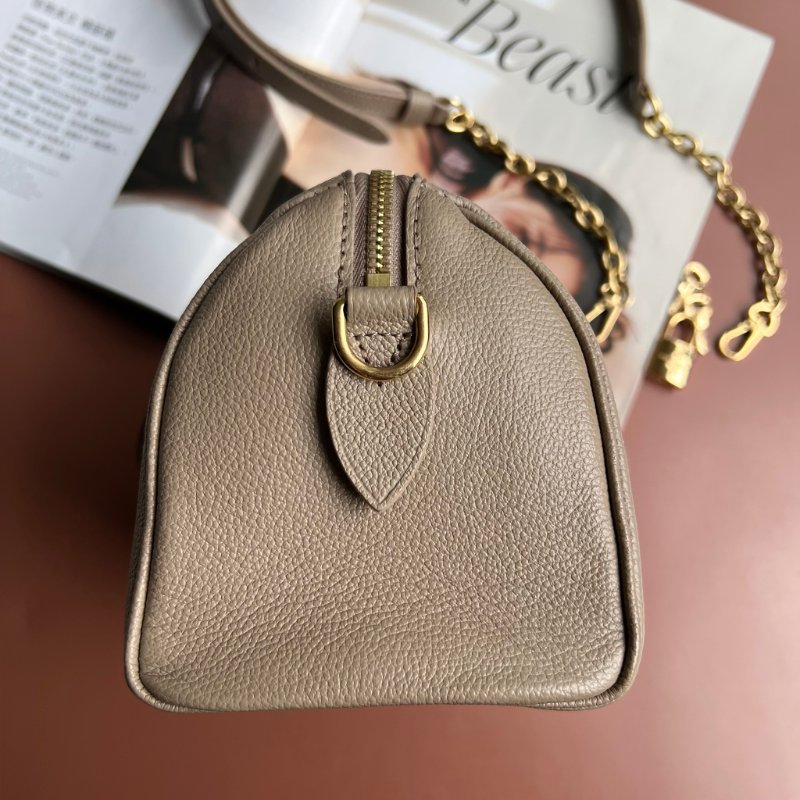 ::LOUIS VUITTON:: LV M46575 雙色花紋斑鳩灰壓紋皮革SPEEDY 20-9