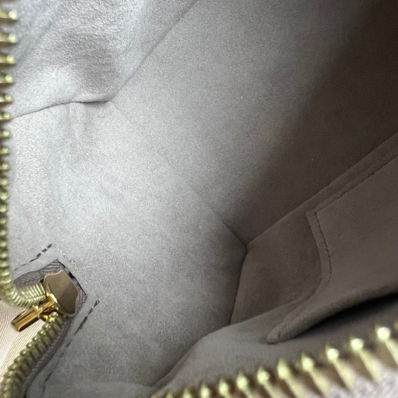 ::LOUIS VUITTON:: LV M46575 雙色花紋斑鳩灰壓紋皮革SPEEDY 20-13