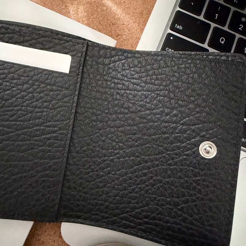 Maison Margiela 🌫️ Four stitches Wallet 皮夾 拉鍊零錢袋 (荔枝紋）-5