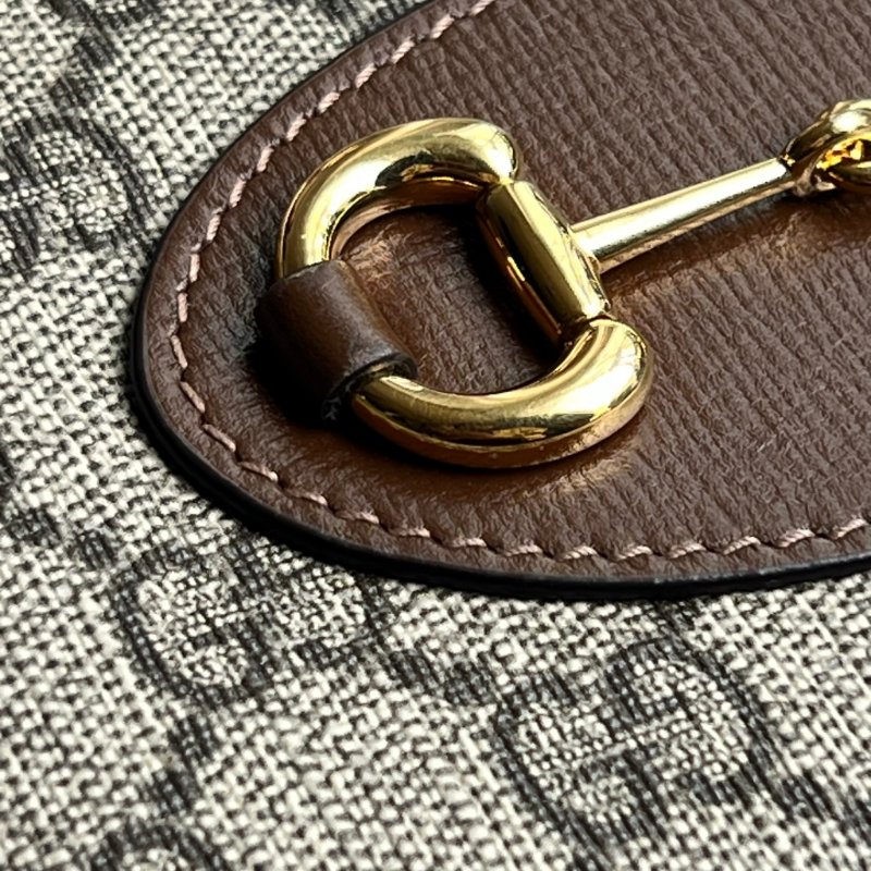 ::GUCCI::  HORSEBIT 1955 系列 馬銜釦雙 GG Supreme 拉鍊長夾 Zip Around Wallet-13