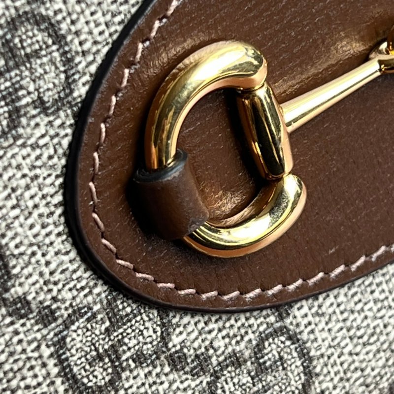::GUCCI::  HORSEBIT 1955 系列 馬銜釦雙 GG Supreme 拉鍊長夾 Zip Around Wallet-14