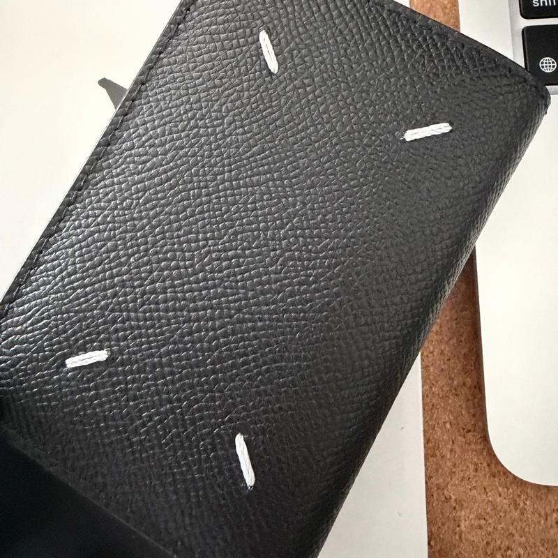 Maison Margiela 🌫️ Four stitches Wallet 皮夾 拉鍊零錢袋 (防刮壓紋）-4