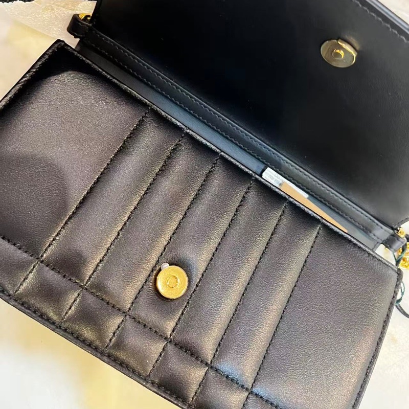 Burberry Lola bag ( Gold logo )-5