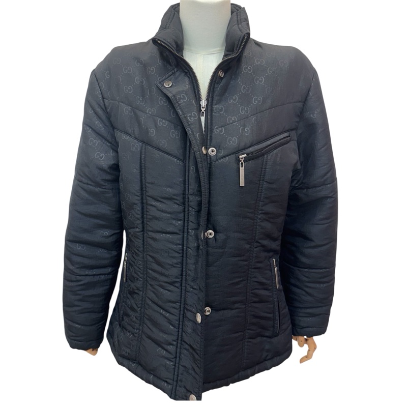 Gucci 提花輕薄羽絨外套🧥 Vintage 二手 中古-1