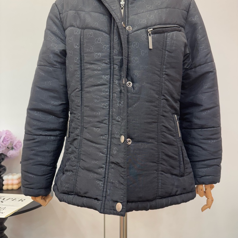 Gucci 提花輕薄羽絨外套🧥 Vintage 二手 中古-5