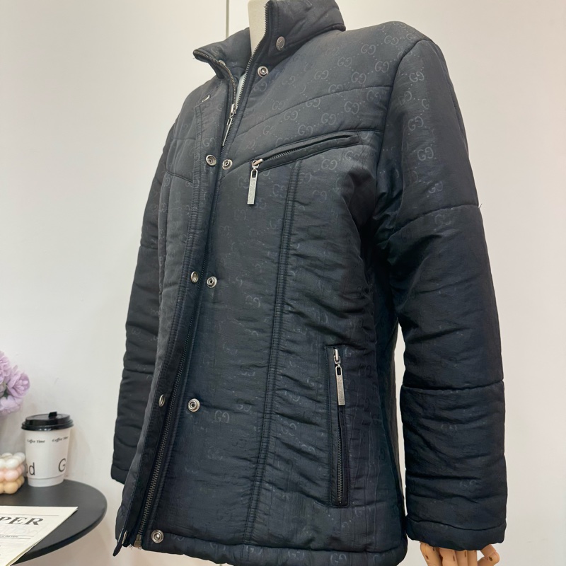 Gucci 提花輕薄羽絨外套🧥 Vintage 二手 中古-8