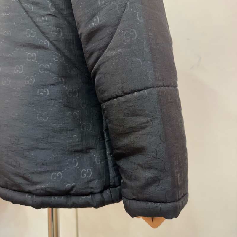 Gucci 提花輕薄羽絨外套🧥 Vintage 二手 中古-10