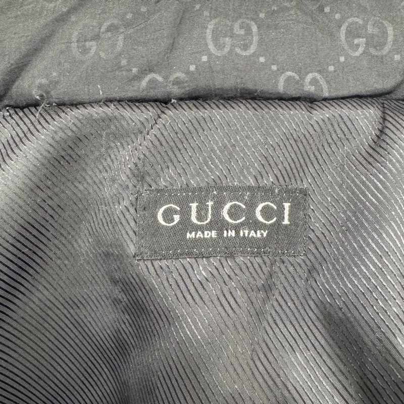 Gucci 提花輕薄羽絨外套🧥 Vintage 二手 中古-15