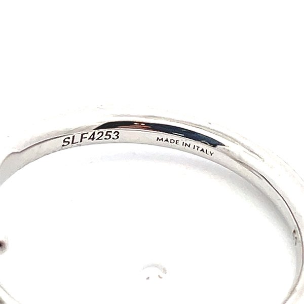 ＊奢華大道國際精品＊【CE203】CELINE 不鏽鋼凱旋門 LOGO 戒指 11號 460PP6BRA-36SI-4