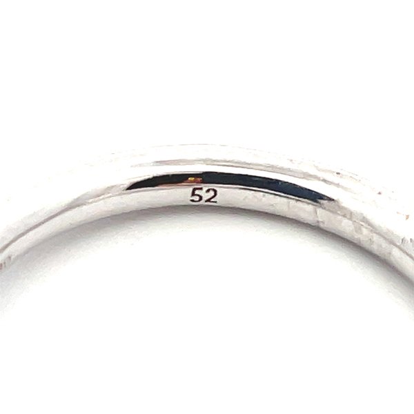 ＊奢華大道國際精品＊【CE203】CELINE 不鏽鋼凱旋門 LOGO 戒指 11號 460PP6BRA-36SI-5