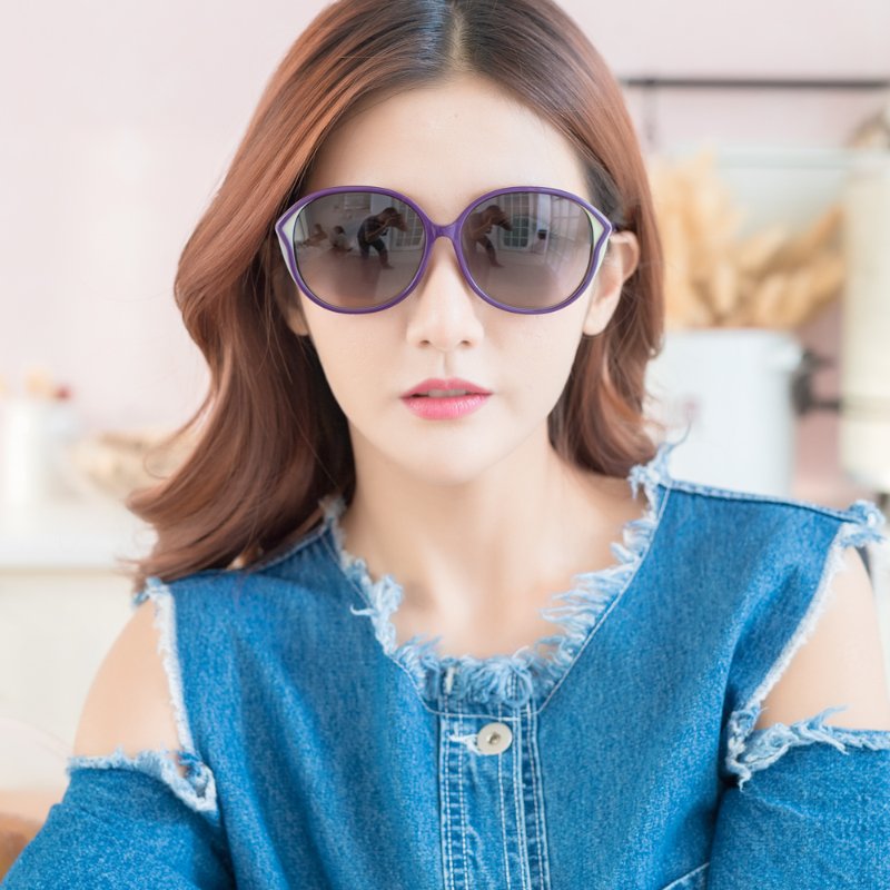 MARC BY MARC JACOBS太陽眼鏡（紫色）-3