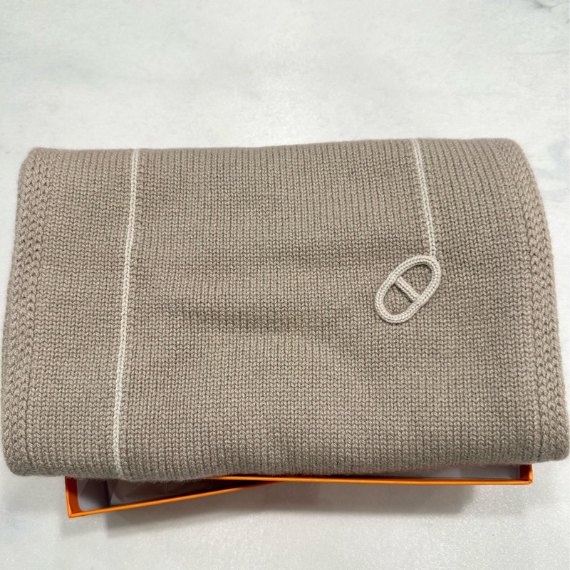 全新 Hermes 愛馬仕Maillons Traces 圍巾 30cm x180cm-1