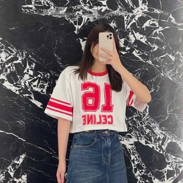 ❤️CELINE 時尚短款上衣-2