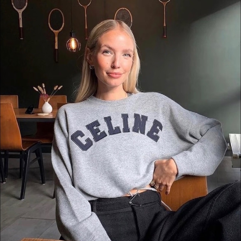 ❤️CELINE 短款毛衣 可調節收腰款-1