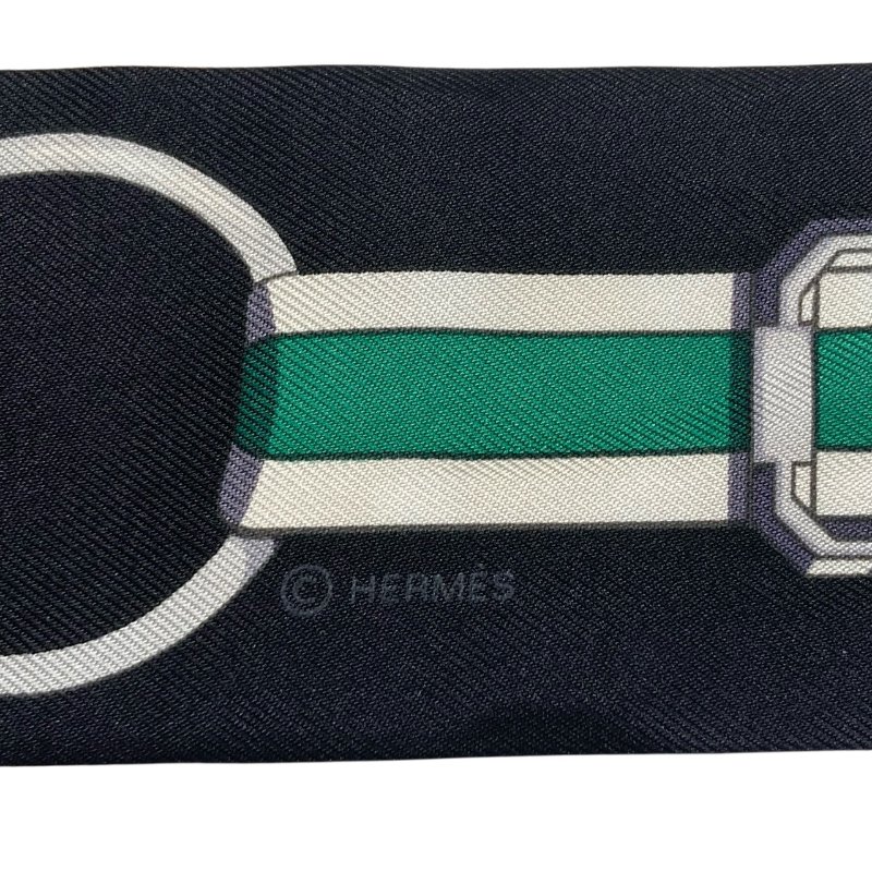 HERMÈS 愛馬仕 GRAND TRALALA TWILLY 絲巾 鎖鏈圖騰 紅色 黃點點 多色-3