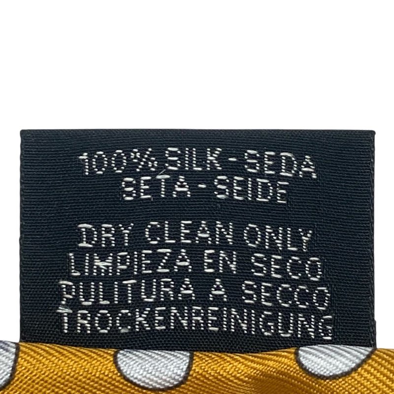 HERMÈS 愛馬仕 GRAND TRALALA TWILLY 絲巾 鎖鏈圖騰 紅色 黃點點 多色-4