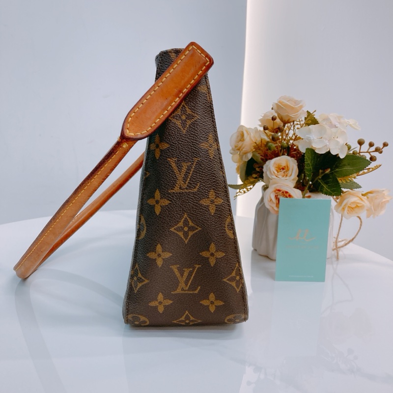 MS0583 LOUIS VUITTON 路易威登經典花紋中號單肩包包LOOPING MM BAG MONOGRAM CANVAS-3