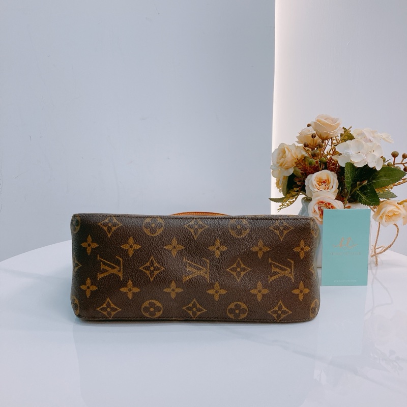 MS0583 LOUIS VUITTON 路易威登經典花紋中號單肩包包LOOPING MM BAG MONOGRAM CANVAS-4