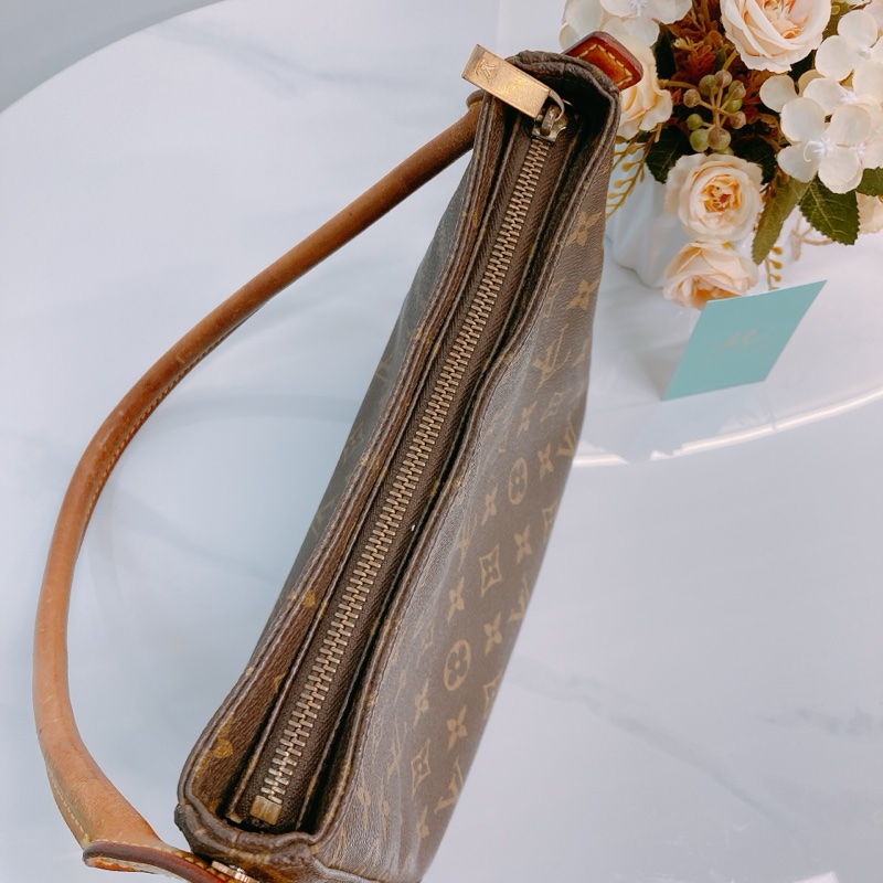 MS0583 LOUIS VUITTON 路易威登經典花紋中號單肩包包LOOPING MM BAG MONOGRAM CANVAS-27