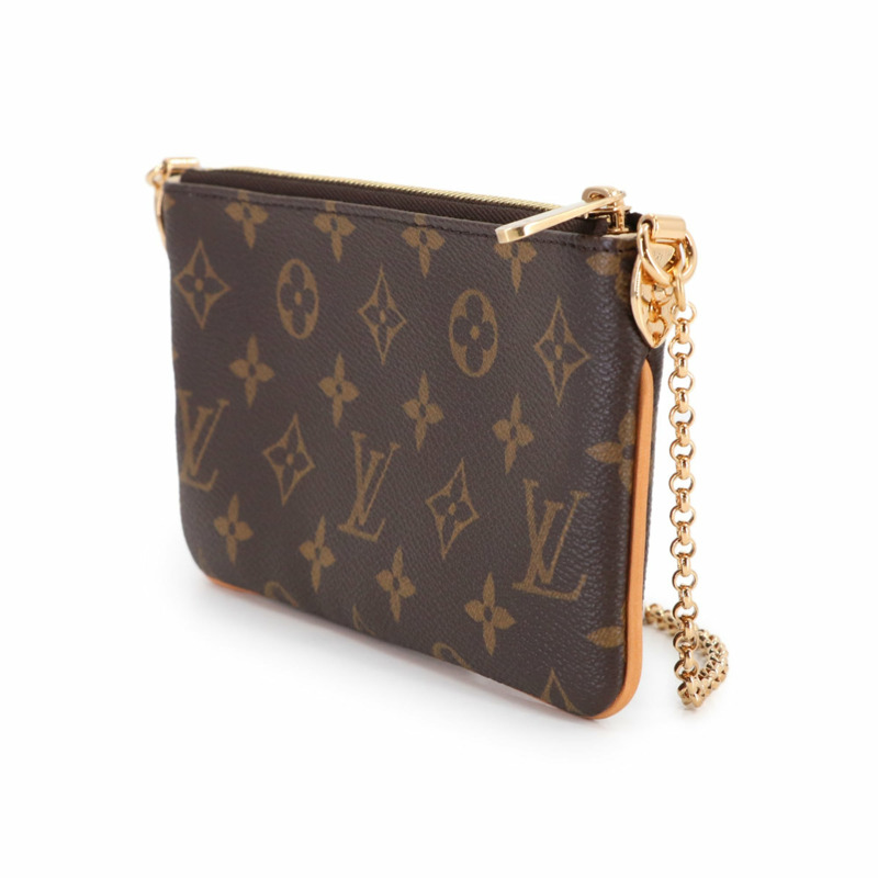 路易威登 Monogram Pochette Milla MM 手提包，棕色，M60094-1