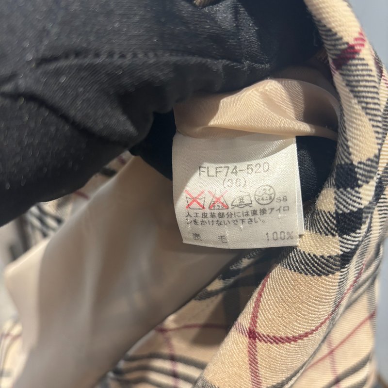 【美收精品】BURBERRY格紋短裙 5-3-2