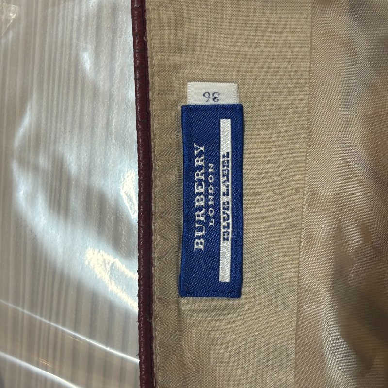 【美收精品】BURBERRY格紋短裙 5-3-8