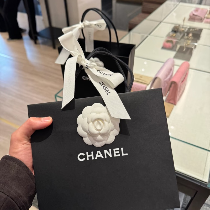 Chanel 全新🔥現貨 護照夾 黑金 荔枝牛皮-6